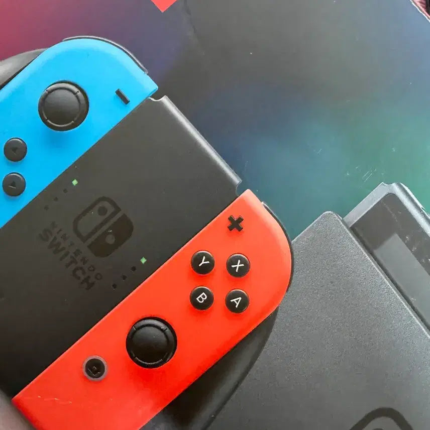 [BUNJANG] Nintendo Switch HAC-001 (Gray) with Animal Crossing Game / 닌텐도 스위치 풀박스 + 동물의 숲 칩
