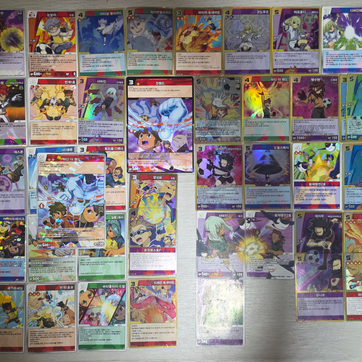 [BUNJANG] Thunder Eleven Ultra Rare Card Bundle Set / 썬더일레븐 초희귀 레어 카드 일괄 판매합니다. 가격 제시도 받습니다.