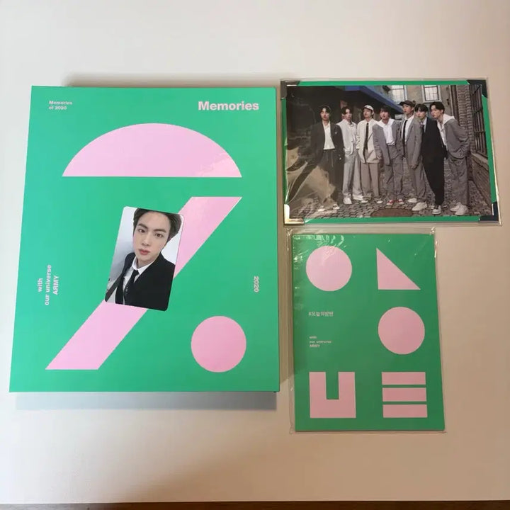 [BUNJANG] BTS 2020 Memories Jin Photocard / 방탄 bts 2020 메모리즈 포토북 디비디 dvd 석진 진 jin 포카