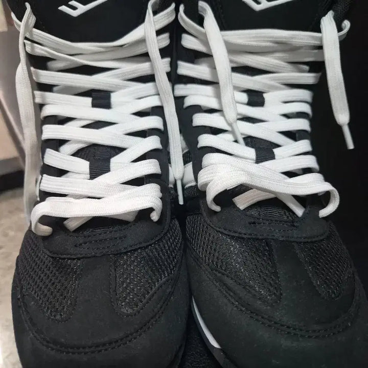 [BUNJANG] Pro-Specs Fandom High Boxing Shoes Black 270 / 프로스펙스 팬덤 하이 복싱화 블랙