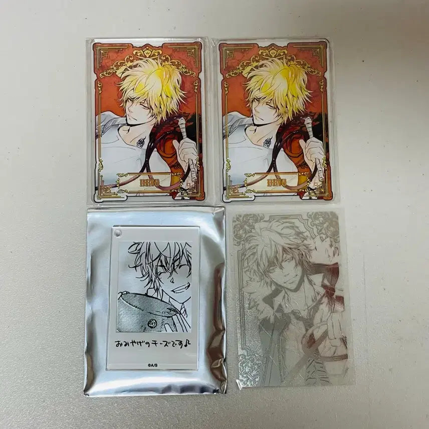 [BUNJANG] Katekyo Hitman Reborn! Dino Sticker Clear Card Acrylic Keyring / 가정교사히트맨 리본 가히리 디노 스테카 클리어카드 아크릴키링 양도