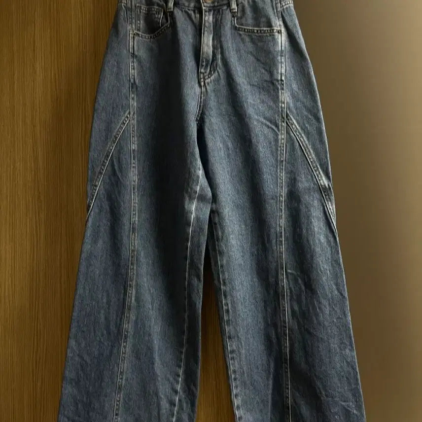 [BUNJANG] PVCS Cutout Denim Pants / PVCS 테이트 절개 데님 S1