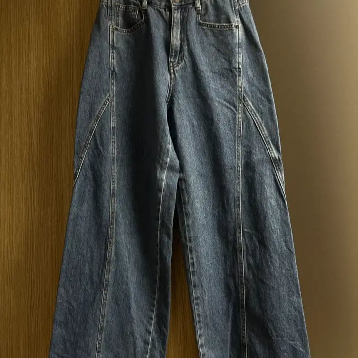 [BUNJANG] PVCS Cutout Denim Pants / PVCS 테이트 절개 데님 S1
