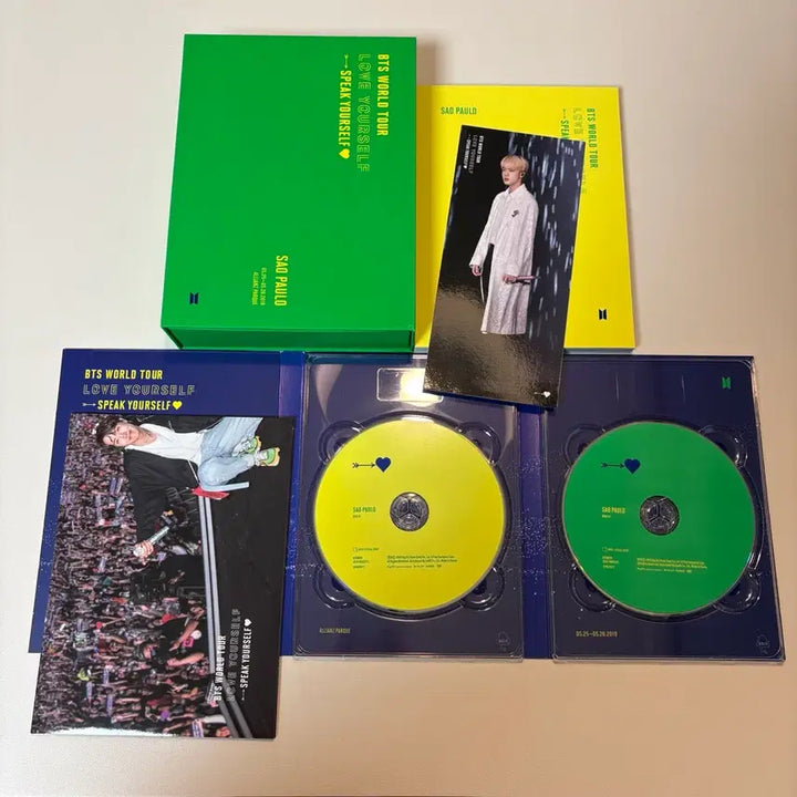 [BUNJANG] BTS Love Yourself Speak Yourself Sao Paulo DVD Jin Photocard / 방탄 bts 럽셀 스픽콘 상파울루 디비디 dvd 석진 진 북마크 포카