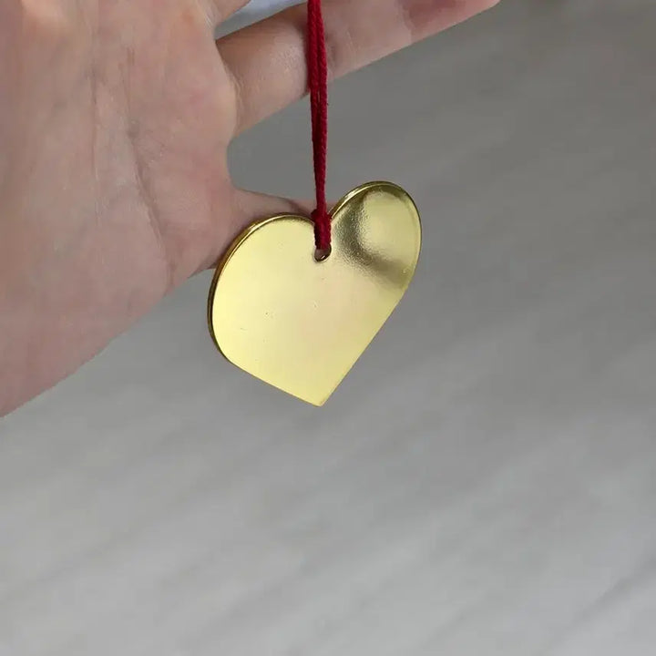 [BUNJANG] Dior Heart Charm Gold / 디올 하트 참 골드(크리스마스 장식 사용가능)