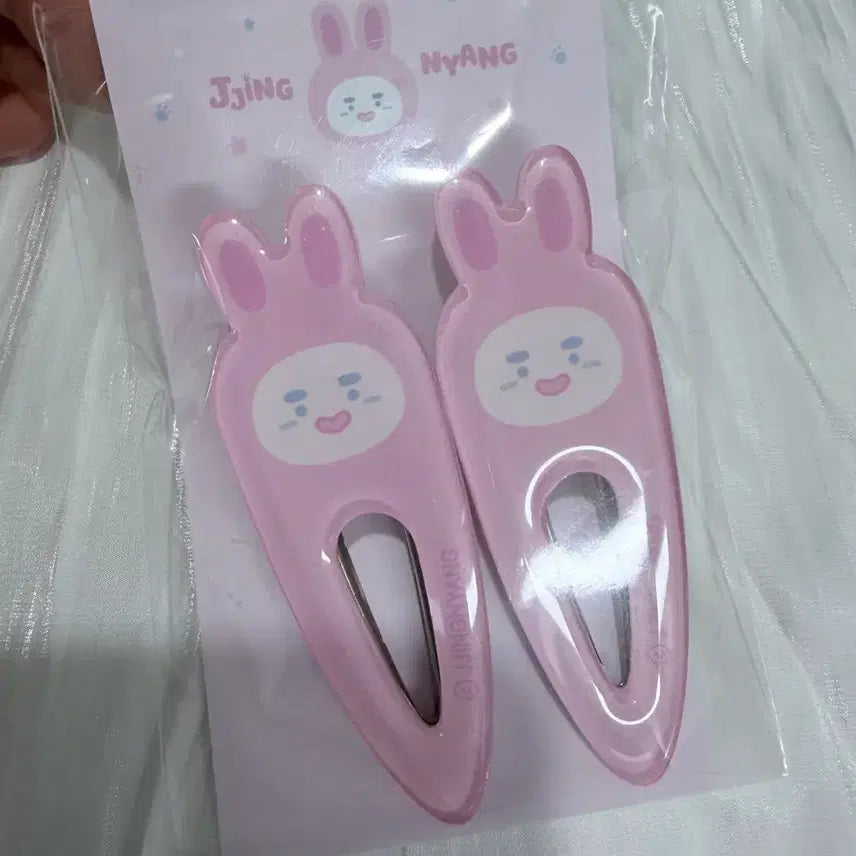 [BUNJANG] SHINee Onew Jjingnyangi Pop-up Acrylic Hairpin Set / 샤이니 온유 찡냥이 팝업 아크릴헤어핀 세트