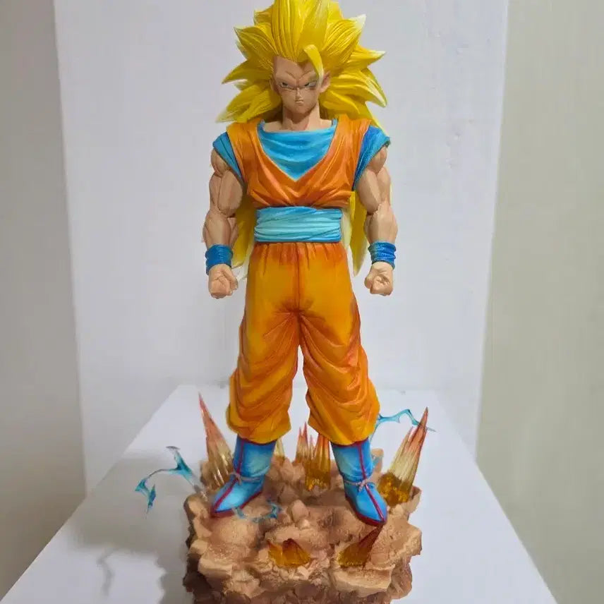 [BUNJANG] Dragon Ball Super Saiyan 3 Goku Resin Statue / 드래곤볼 손오공 초사이어인3 레진급 피규어