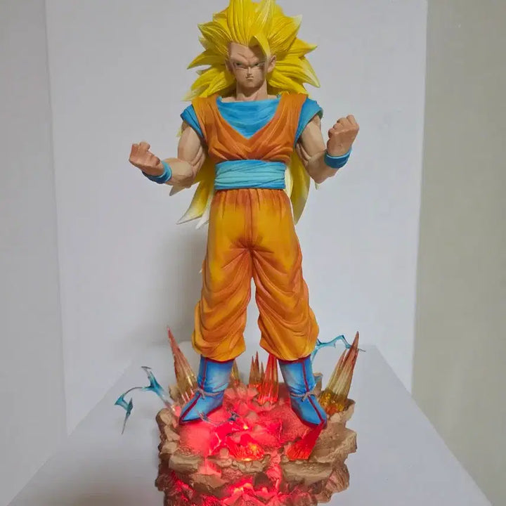 [BUNJANG] Dragon Ball Super Saiyan 3 Goku Resin Statue / 드래곤볼 손오공 초사이어인3 레진급 피규어