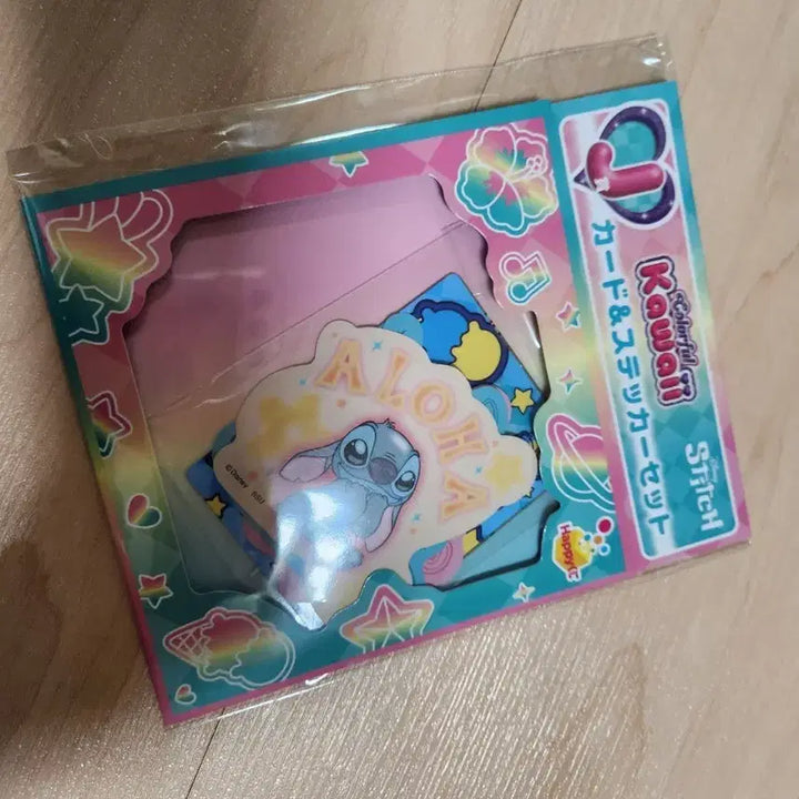 [BUNJANG] Lilo &amp; Stitch Card &amp; Sticker Set / 릴로앤스티치 카드 &amp; 스티커 세트