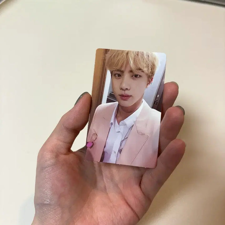 [BUNJANG] BTS 2019 Memories Blu-ray Jin Photocard POB / 방탄 bts 2019 메모리즈 블루레이 블레 석진 진 jin 포카 특전