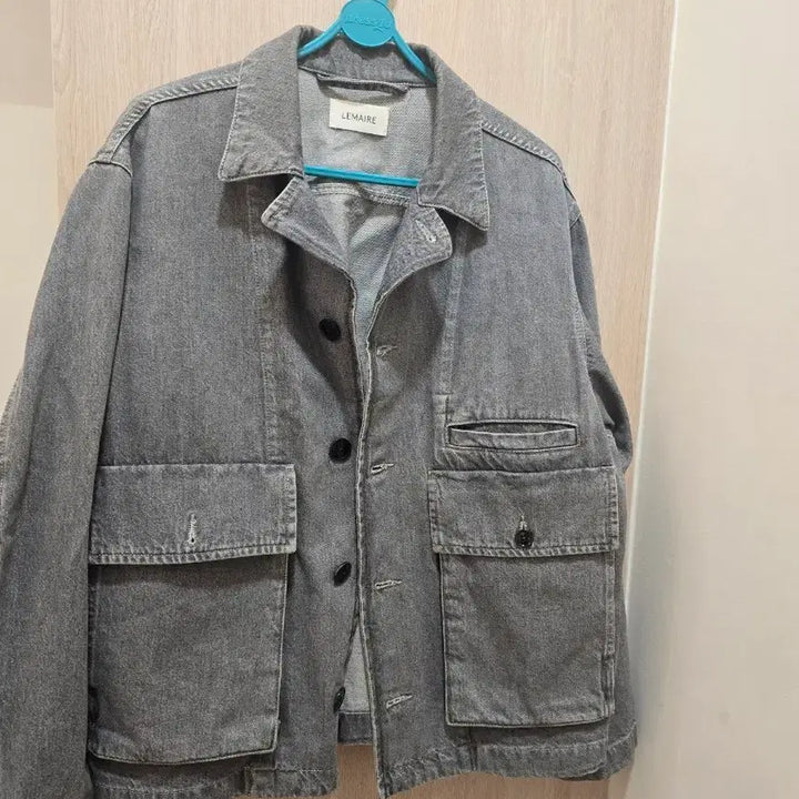 [BUNJANG] Lemaire Denim Jacket Grey M / 르메르 데님 자켓 그레이 M