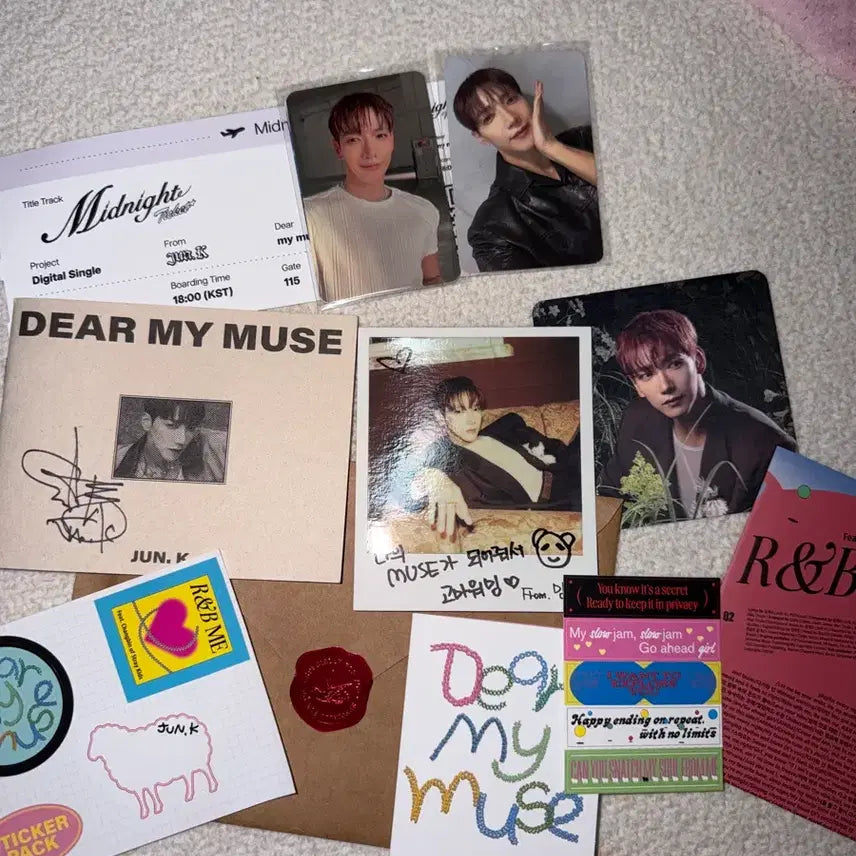[BUNJANG] 2PM Jun. K Signed Album & Concert Photocard / JUN. K 2PM 준케이 투피엠 싸인 앨범+콘서트 포카