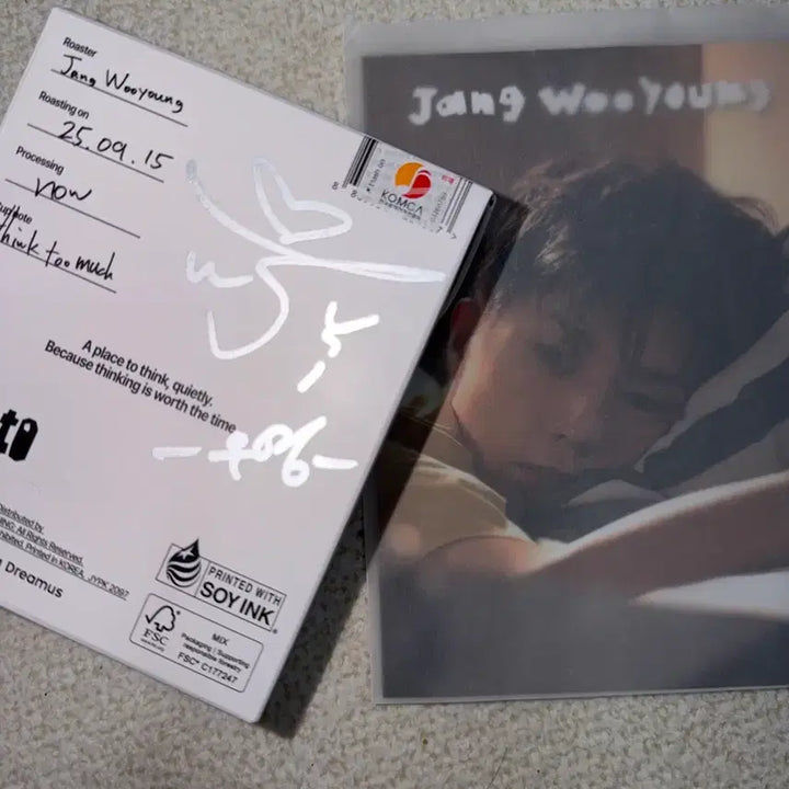 [BUNJANG] 2PM Jang Woo Young Signed Solo Album / 장우영 우영 2PM 싸인 앨범
