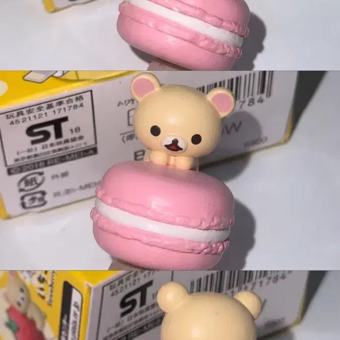 [BUNJANG] Rilakkuma Korilakkuma Macaron Cable Protector / 코리락쿠마 마카롱 케이블 키퍼 보호캡 코드키퍼 리락쿠마