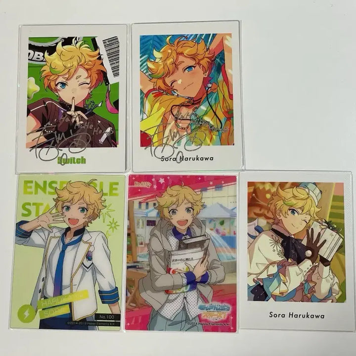 [BUNJANG] Ensemble Stars! Sweets Natsume Tsumugi Sora Pashacard Clear Card / 앙스타 스위츠 나츠메 츠무기 소라 파샤 클카 중스타 파샷츠 클리어카드