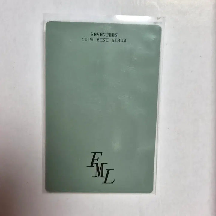 [BUNJANG] Seventeen Boo Seungkwan FML Photocard / 세븐틴 부승관 fml 포카