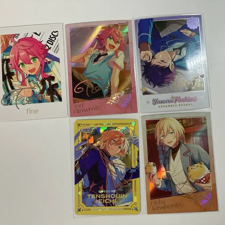 [BUNJANG] Ensemble Stars Fine Toru Eichi Yuzuru Chunstar Pashacolle Trading Cards Bundle Set / 앙스타 피네 토리 에이치 유즈루 파샷츠 파샤코레 중스타