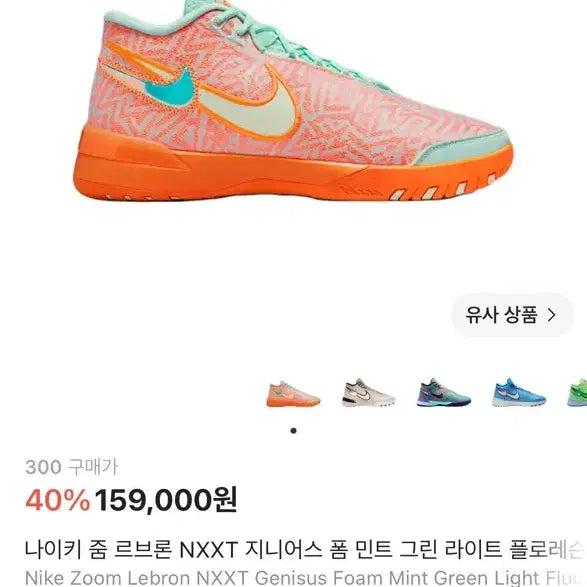 [BUNJANG] Nike Zoom LeBron NXXT Gen 300 Basketball Shoes / 나이키 줌 르브론 NXXT 지니어스 르브론 넥스트젠 300