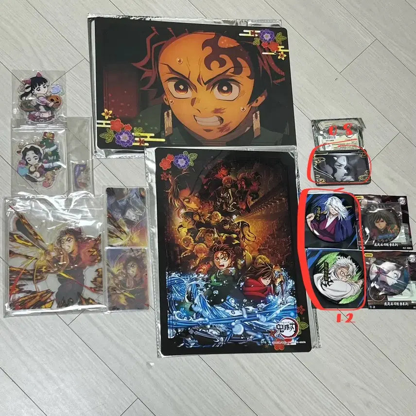 [BUNJANG] Demon Slayer: Kimetsu no Yaiba Mugen Train Acrylic Stand &amp; Collectibles / 귀멸의칼날 귀칼 무한성 기유 시노부 텐겐 사네미 무잔 아크릴 스탠드