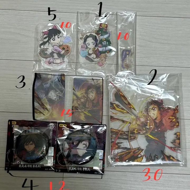 [BUNJANG] Demon Slayer: Kimetsu no Yaiba Mugen Train Acrylic Stand &amp; Collectibles / 귀멸의칼날 귀칼 무한성 기유 시노부 텐겐 사네미 무잔 아크릴 스탠드