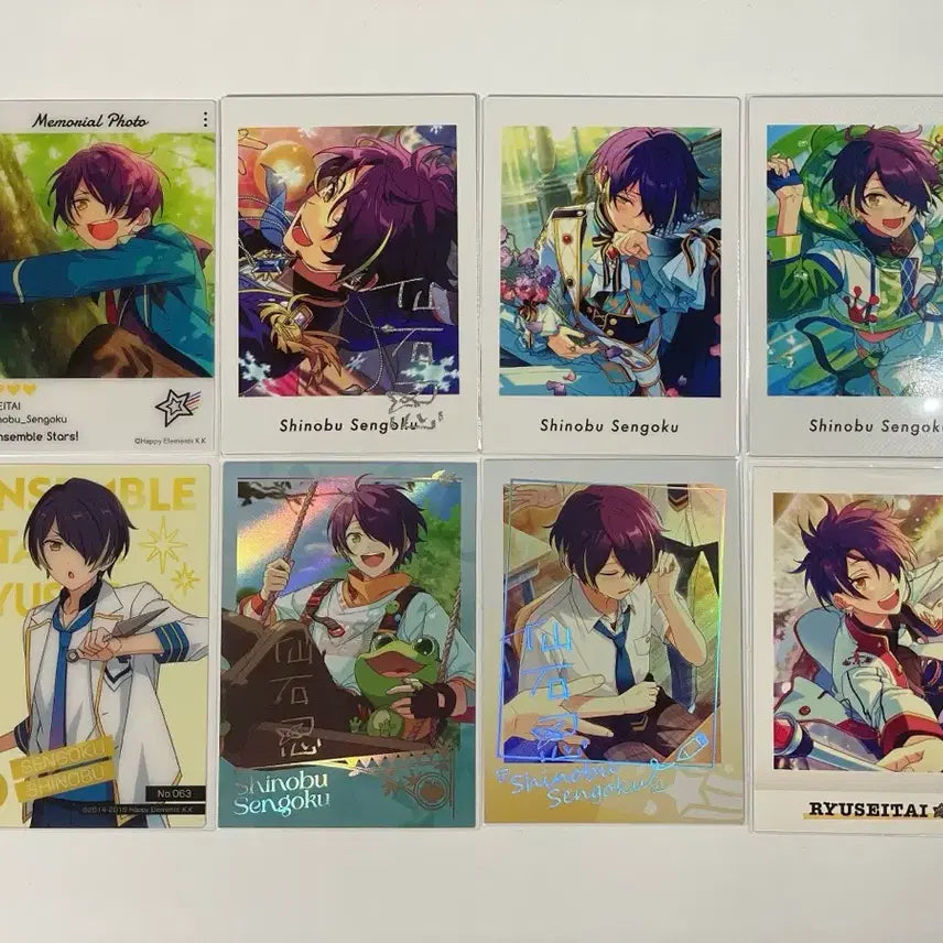 [BUNJANG] Ensemble Stars! Yuusei Unit Chiaki Kanata Shinobu Tetora Midori Pascha Clear Card Bundle Set / 앙스타 유성대 치아키 카나타 시노부 테토라 미도리 파샤 클카 중스타