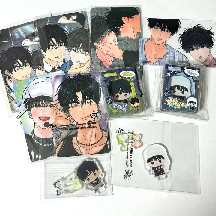 [BUNJANG] Sparkles Hyangui Gyeonggye Behind Snappack Photocard Mini Stand Keyring / 스파클즈 향의경계 비하인드 스냅팩 포토카드 포카 미니 스탠드 키링 특전