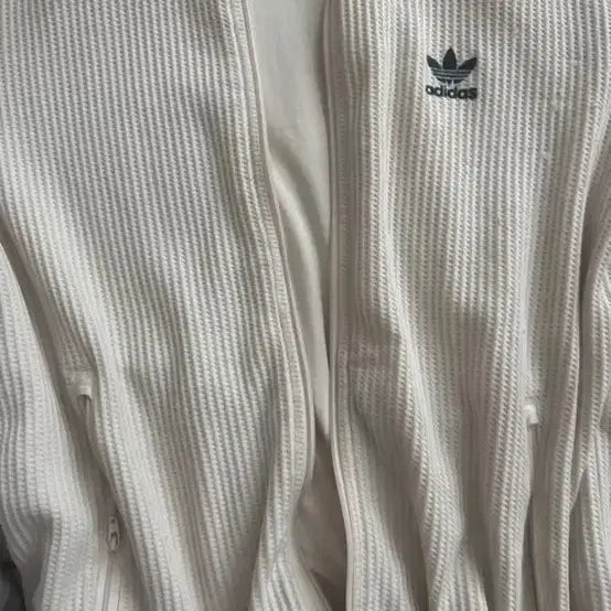 [BUNJANG] Adidas Waffle Tracksuit Set White / 아디다스 와플 저지