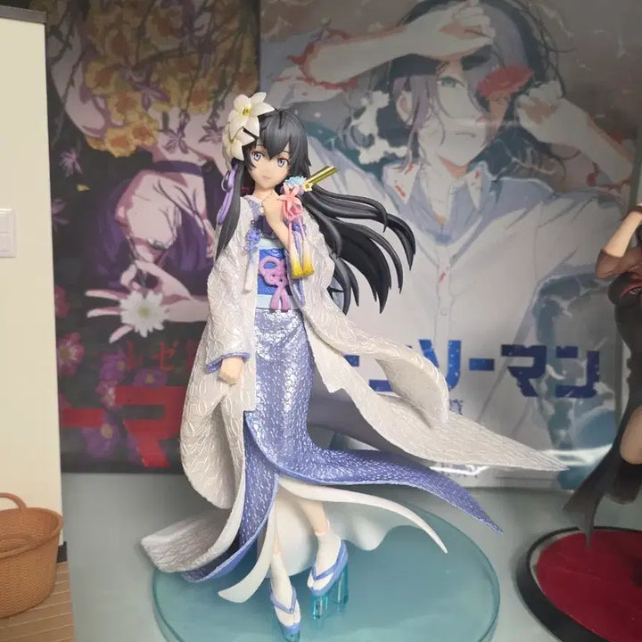 [BUNJANG] Aniplex + Free! Yukino Yukinoshita Kimono Figure / f:nex furyu 내청코 유키노시타 유키노 백무구 싸게 팝니다
