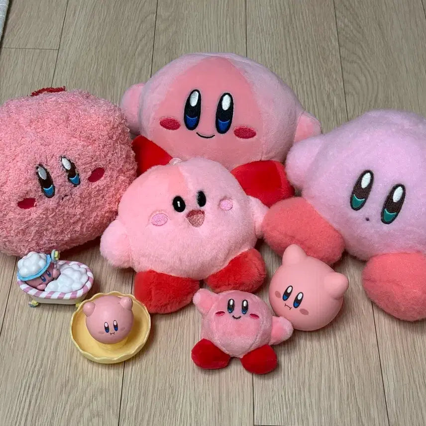 [BUNJANG] Kirby 8-Piece Official Set / 커비) 정품 커비 8종 세트바리