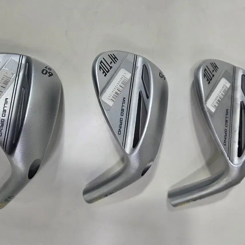 [BUNJANG] Titleist High Toe Milled Grind Wedge Set (60 Degree, 3 Options) / 타이틀리스트 하이토 밀드 그라인드 웨지 60도 3종류