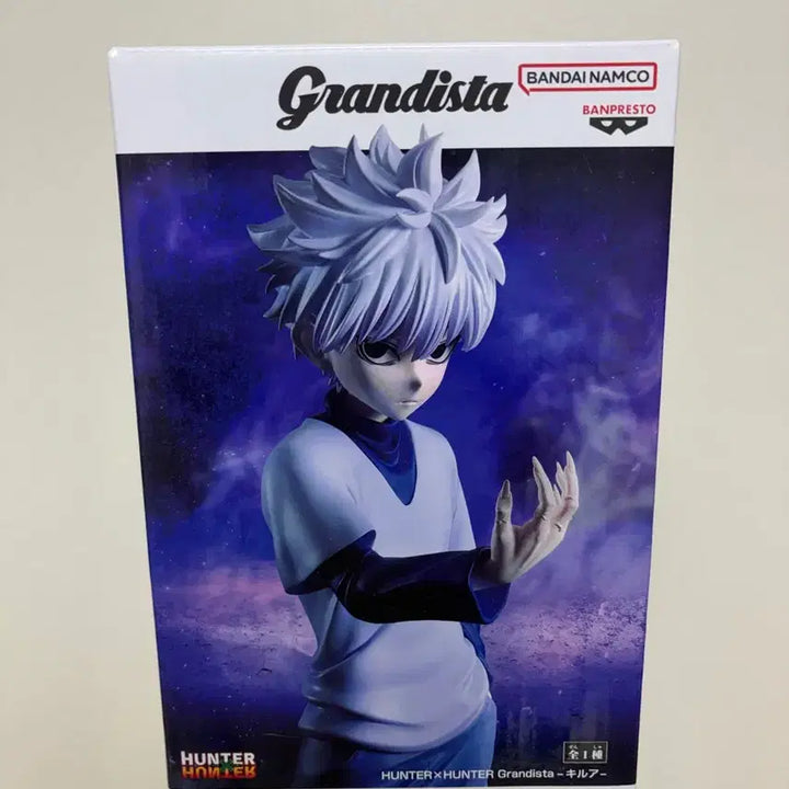 [BUNJANG] Hunter x Hunter Killua Grandista Figure (Sealed) / (미개봉)그란디스타 헌터헌터 키르아 피규어