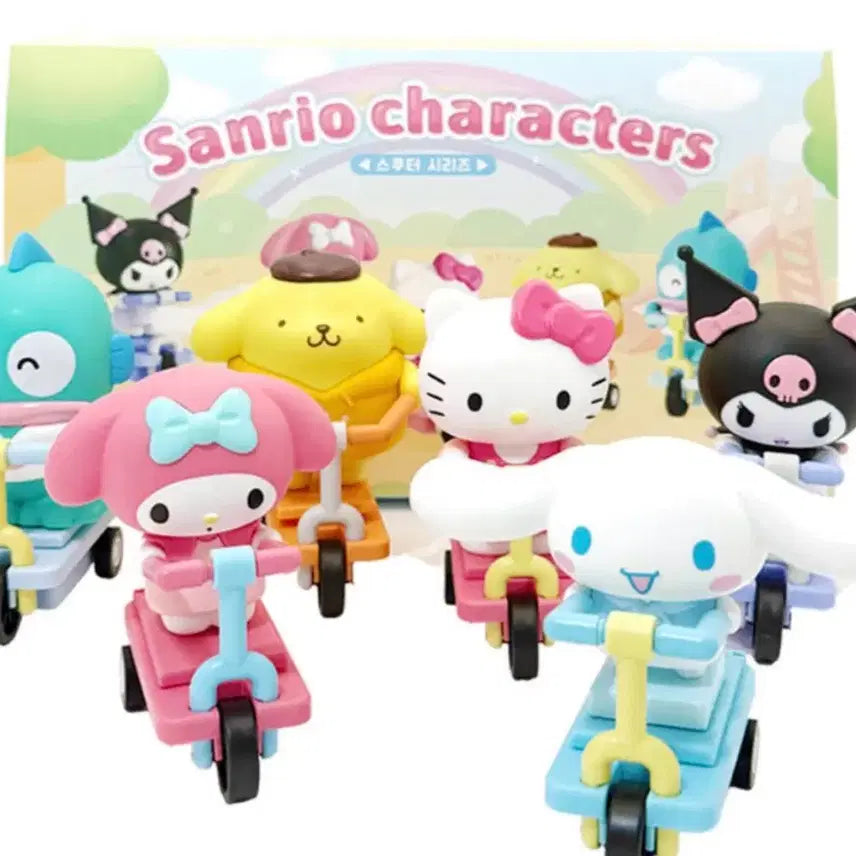 [BUNJANG] Sanrio Scooter Series Pompompurin Hangyodon Figure / 산리오 스쿠터시리즈 폼폼푸린 한교동