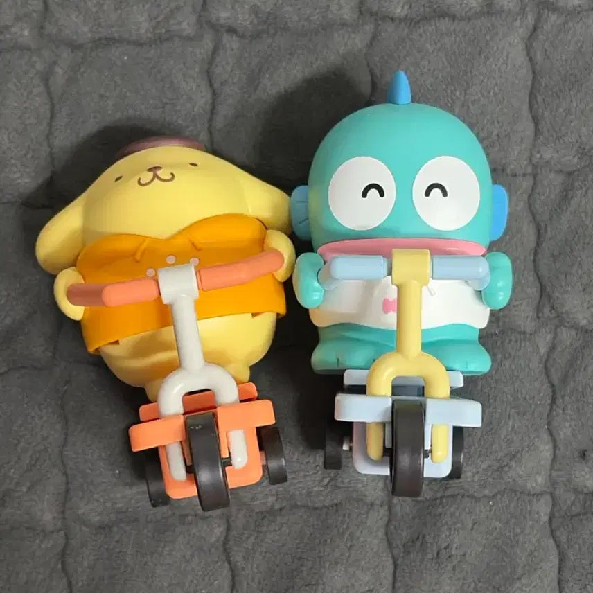 [BUNJANG] Sanrio Scooter Series Pompompurin Hangyodon Figure / 산리오 스쿠터시리즈 폼폼푸린 한교동
