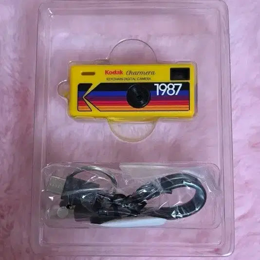 [BUNJANG] Kodak Camera Charmer Camera Keyring Yellow / 미사용) 코닥 차메라 카메라 키링 옐로우