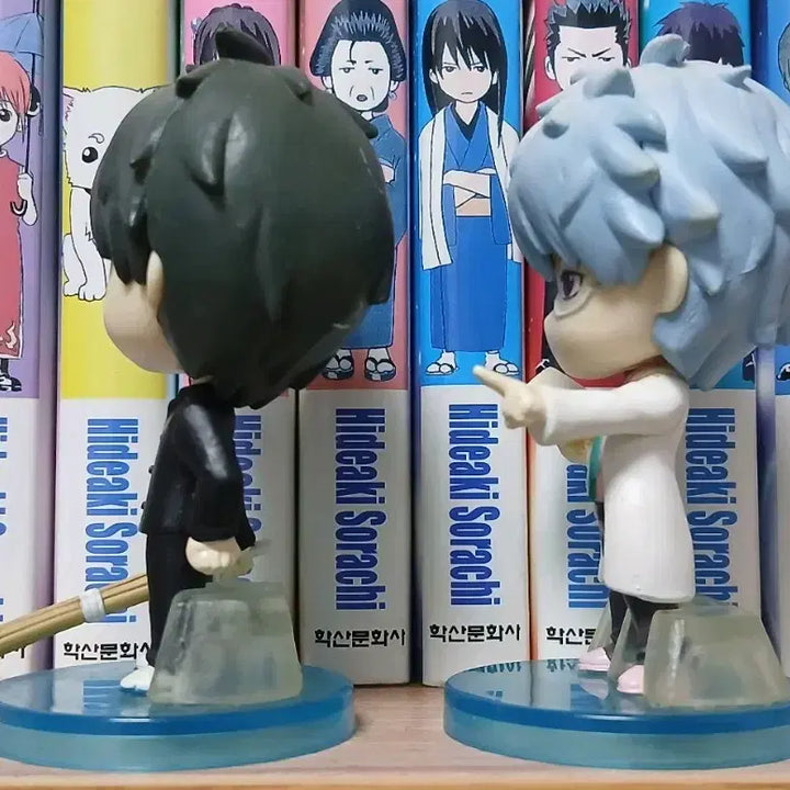 [BUNJANG] Gintama Gintoki Hijikata Elizabeth Chibi Kyun Figures Bundle Set / 일괄)은혼 삼젯 치비큥 고전 피규어 긴토키(긴파치) 히지카타 엘리자베스