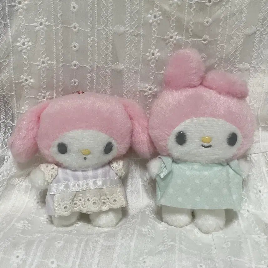 [BUNJANG] Sanrio My Melody Classic Doll Mascot Set / 산리오 마이멜로디 키세카에 고전 인형 마스코트
