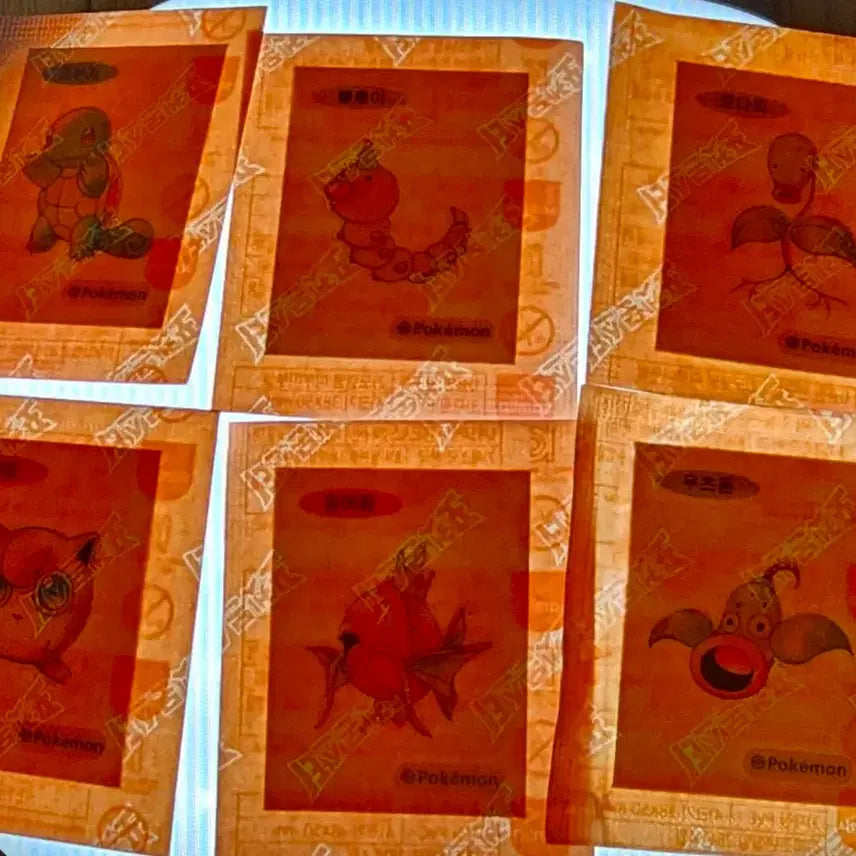 [BUNJANG] Pokemon Art Ticket Sticker Set (41 Types) / 41종 아트윅 일괄판매
