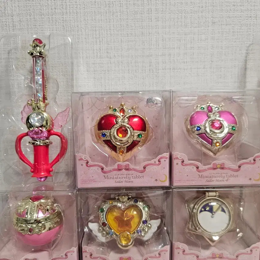 [BUNJANG] Sailor Moon Miniaturist Tablet 20-Piece Bundle Set / 세일러문 미니어쳐 타블렛 20종 일괄 판매합니다