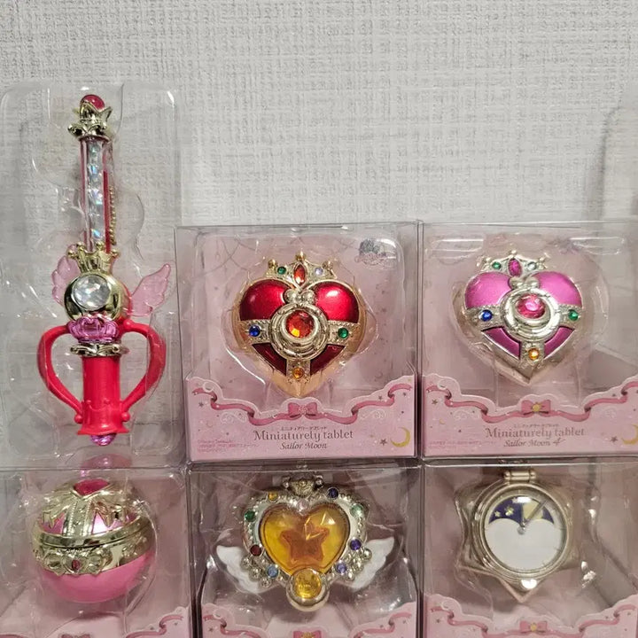 [BUNJANG] Sailor Moon Miniaturist Tablet 20-Piece Bundle Set / 세일러문 미니어쳐 타블렛 20종 일괄 판매합니다