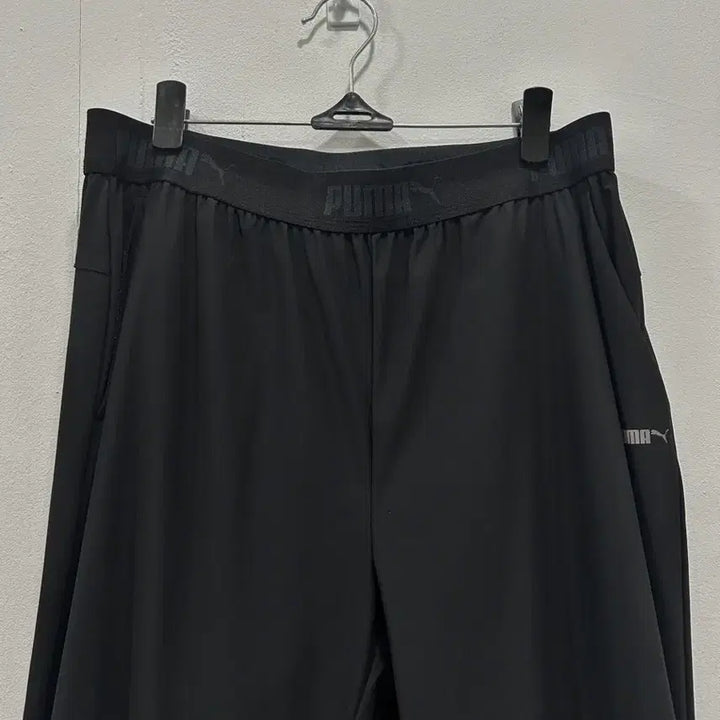 [BUNJANG] Puma Black Nylon Spandex Banding Training Pants / [XL] 푸마 PUMA 밴딩 트레이닝 바지 블랙