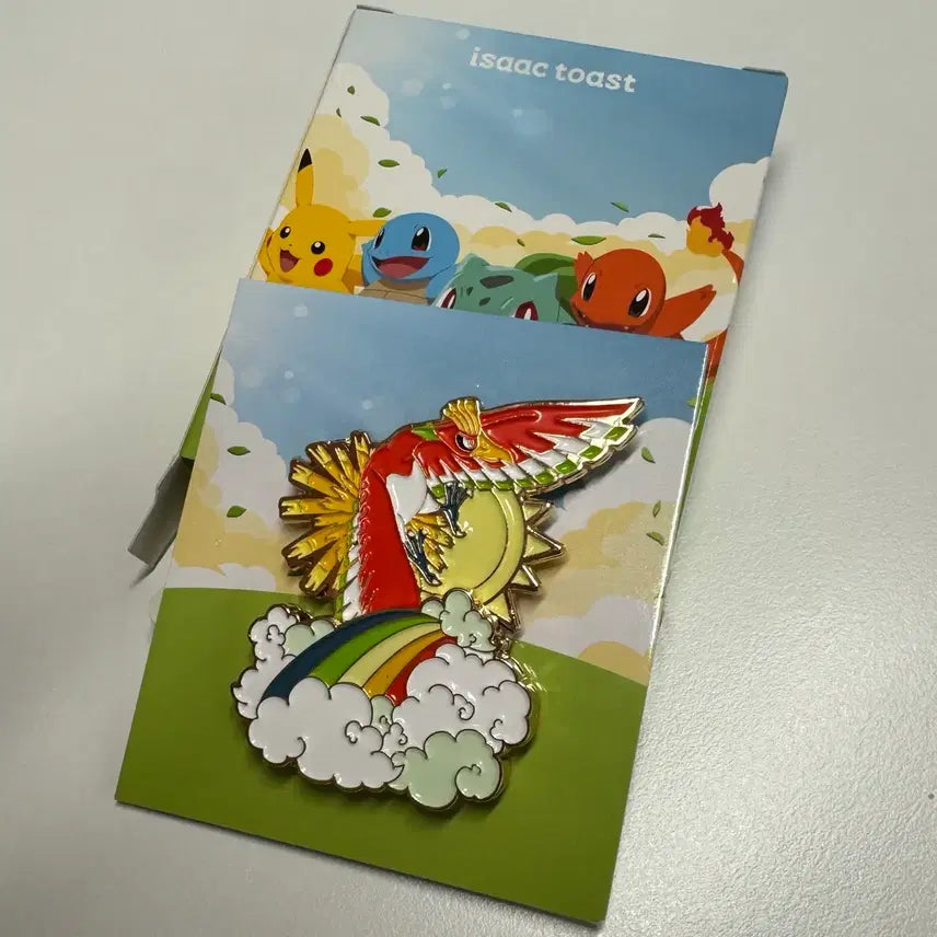 [BUNJANG] Isak Toast Pokemon Gyarados Badge / 이삭토스트 포켓몬 뱃지 칠색조