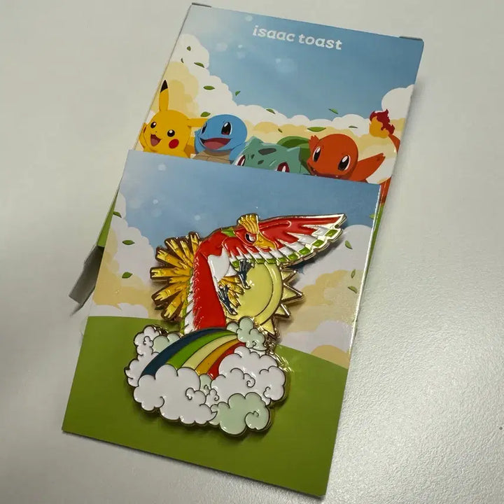 [BUNJANG] Isak Toast Pokemon Gyarados Badge / 이삭토스트 포켓몬 뱃지 칠색조