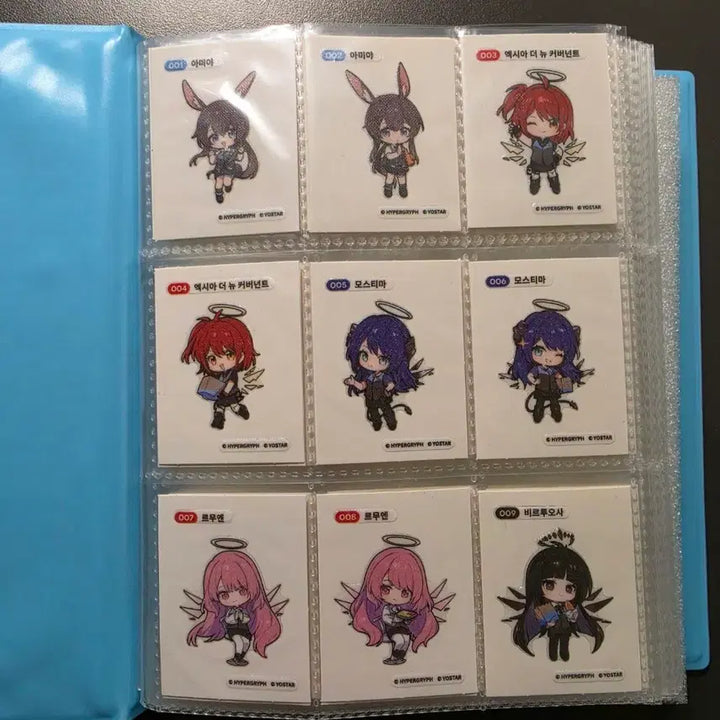 [BUNJANG] Arknights GS25 Sticker Set (80 Types) / 명일방주 gs25 띠부씰 80종 세트