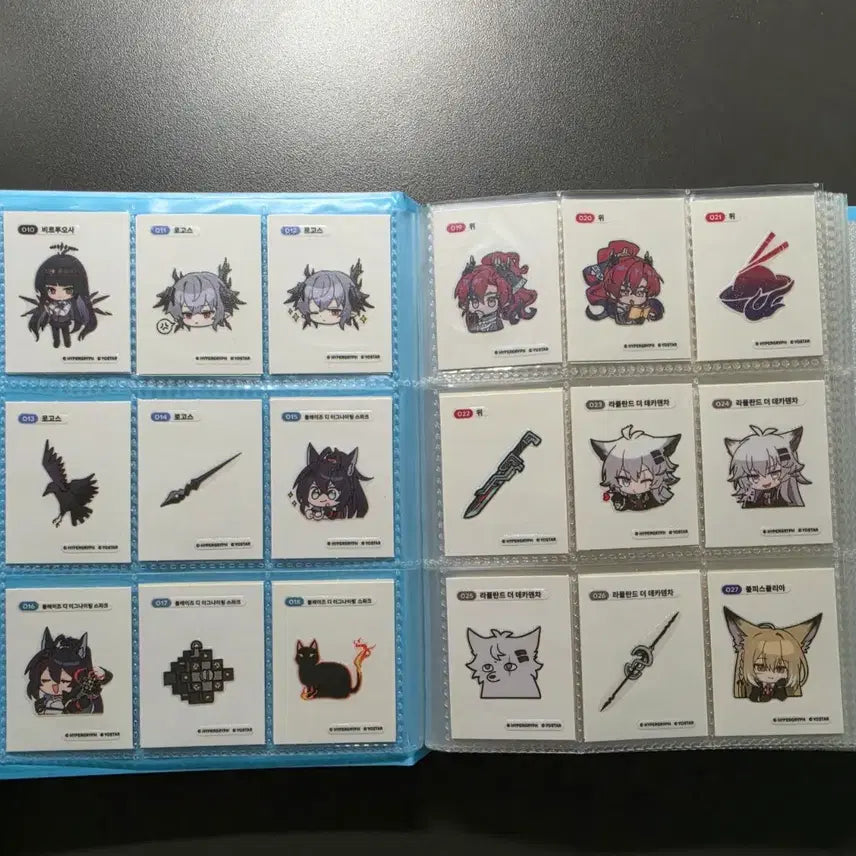 [BUNJANG] Arknights GS25 Sticker Set (80 Types) / 명일방주 gs25 띠부씰 80종 세트