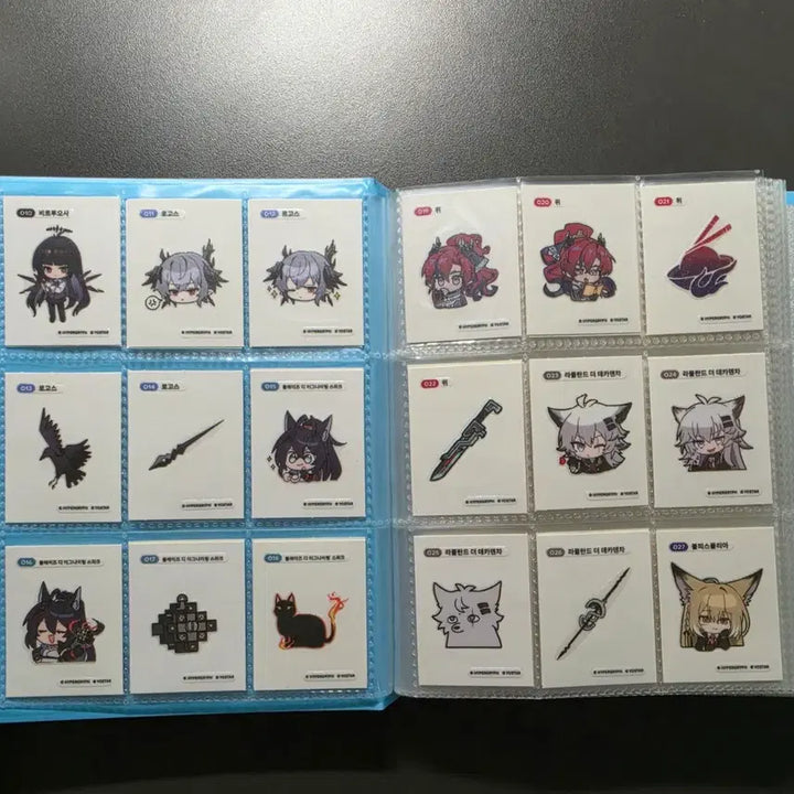 [BUNJANG] Arknights GS25 Sticker Set (80 Types) / 명일방주 gs25 띠부씰 80종 세트