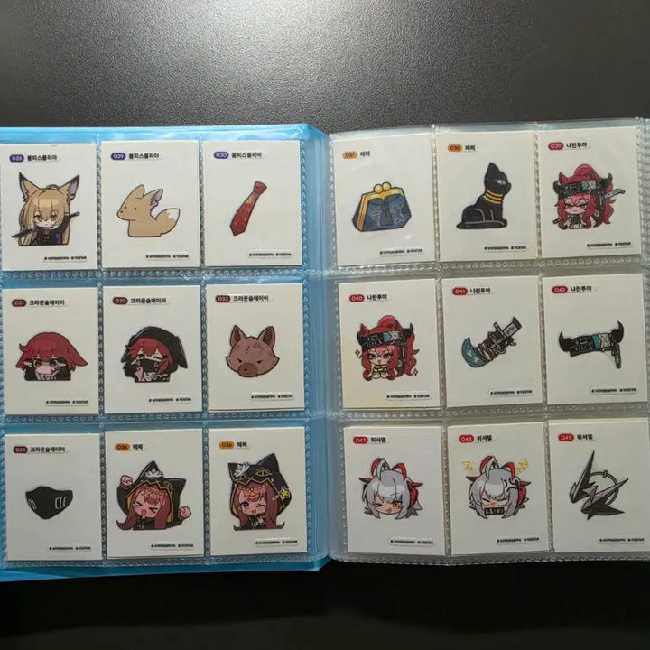 [BUNJANG] Arknights GS25 Sticker Set (80 Types) / 명일방주 gs25 띠부씰 80종 세트