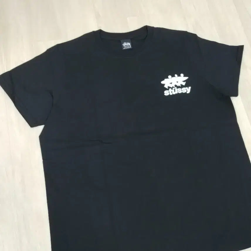 [BUNJANG] Stussy Surfer Work Short Sleeve T-Shirt Black Size S / S) 스투시 서퍼워크 반팔