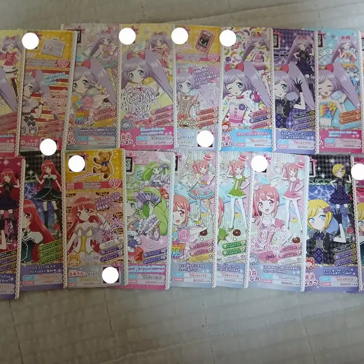 [BUNJANG] PriPara Milpy Character Cards (18 pcs) / 프리파라 밀피 캐릭터 18장 판매합니다!