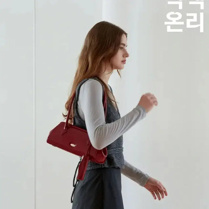 [BUNJANG] Valuet Valentine Bag Red Shoulder Bag / 벨류엣 발렌타백 레드 숄더백 새상품
