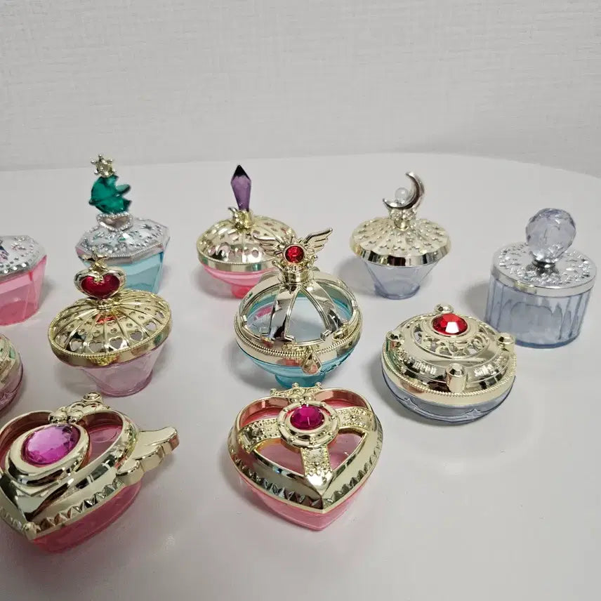 [BUNJANG] Sailor Moon Antique Jewelry Case Set (12 Types) / 세일러문 앤틱 쥬얼리 케이스 12종 판매합니다
